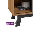 Rack Com Painel Para Tv De Até 60 Polegadas 3 Nichos 2 Portas