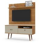 Rack Com Painel Para Tv Retrô De Até 32 Polegadas Yan Cinamom