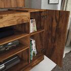 Rack Com Painel Para Tvs De 50 Polegadas Goya-caemmun - Jatobá