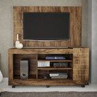 Rack Com Painel Para Tvs De 50 Polegadas Goya-caemmun - Jatobá