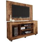 Rack Com Painel Para Tvs De 50 Polegadas Goya-caemmun - Jatobá