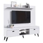 Rack Com Painel Retrô Tv 70" 2 Portas Multimóveis Cr45194