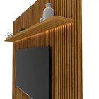 Rack Com Painel Ripado Impressão Ripada Para Tv Até 90 Polega