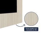 Rack Com Painel Ripado Impressão Ripada Para Tv Até 90 Polega