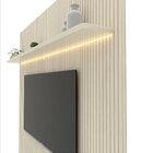 Rack Com Painel Ripado Impressão Ripada Para Tv Até 90 Polega
