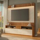 Rack Com Painel Ripado Para Tv 70 Polegadas 172cmx182cm Rio B