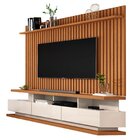 Rack Com Painel Ripado Para Tv Até 72 Polegadas 192cmx180cm 3