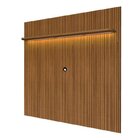 Rack Com Painel Ripado Para Tv Até 75 Polegadas 183cmx185,5cm