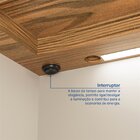 Rack Com Painel Ripado Para Tv Até 75 Polegadas 218cm Com Fit