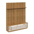 Rack Com Painel Ripado Para Tv Até 75 Polegadas 218cm Com Fit