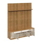 Rack Com Painel Ripado Para Tv Até 75 Polegadas 218cm Com Fit