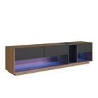 Rack Com Painel Ripado Para Tv Até 75 Polegadas 228,4cmx185,5