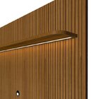 Rack Com Painel Ripado Para Tv Até 75 Polegadas Com Led Impre