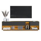 Rack Com Painel Ripado Para Tv Até 75 Polegadas Liverpool Ra8