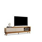 Rack Com Painel Ripado Para Tv Até 84 Polegadas 307cmx231cm C