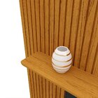 Rack Com Painel Ripado Para Tv Até 90 Polegadas 250cmx230cm L