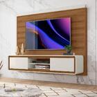 Rack Com Painel Suspenso Channel Nature Off White Fabri Moveis