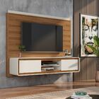 Rack Com Painel Suspenso Channel Nature Off White Fabri Moveis