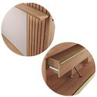 Rack Com Painel Trancoso Para Tv De Até 70 - Freijó/off Whi