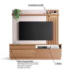 Rack Com Painel Trancoso Para Tv De Até 70 - Freijó/off Whi