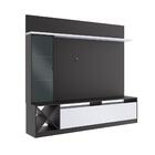 Rack Com Painel Tv 60" Multimóveis Cr25135 Grafite/branco