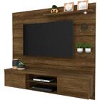 Rack Com Painel Tv 65" Cinema, Mdp, 2 Nichos - Novo Mundo