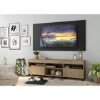 Rack Com Painel Tv 65" Com Rodízios Londres Multimóveis V3335