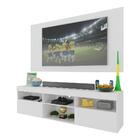 Rack Com Painel Tv 65" Holanda Multimóveis Br3059  Branco