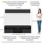 Rack Com Painel Tv 65" Madri Multimóveis V3365