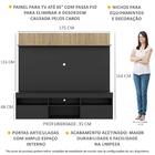 Rack Com Painel Tv 65" Madri Multimóveis V3365