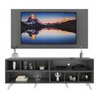 Rack Com Painel Tv 65" Retrô Com Nichos Jazz Multimóveis Mp10