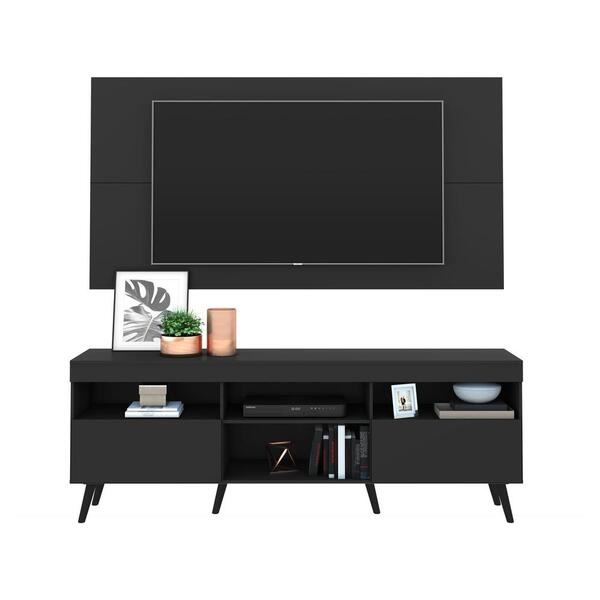 Rack Com Painel Tv 65" Retrô Flórida Multimóveis V3133