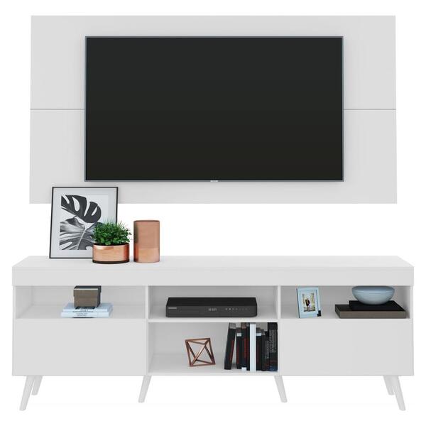 Rack Com Painel Tv 65" Retrô Flórida Multimóveis V3133