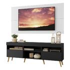 Rack Com Painel Tv 65" Retrô Londres Multimóveis V3337