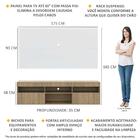 Rack Com Painel Tv 65" Suspenso Londres Multimóveis V3336