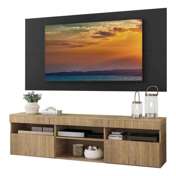 Rack Com Painel Tv 65" Suspenso Londres Multimóveis V3336