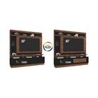 Rack Com Painel Tv Até 65" 1 Porta Flex Multimóveis Cr45213