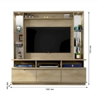 Rack Com Painel Vancouver - Niágara