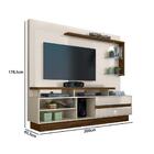 Rack Com Painel Vicente Para Tv De 60 Pol Off White Savana