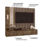 Rack Com Painel Zeus Para Tv De 55 Pol Imperial Sépia