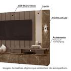 Rack Com Painel Zeus Para Tv De 55 Pol Imperial Sépia