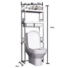 Rack Com Prateleiras E Gavetas Para Banheiro Privada Branco