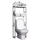 Rack Com Prateleiras E Gavetas Para Banheiro Privada Branco