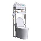 Rack Com Prateleiras E Gavetas Para Banheiro Privada Branco