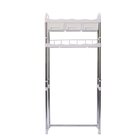 Rack Com Prateleiras E Gavetas Para Maquina De Lavar Roupas B