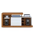 Rack Com Rodízios E Adega Para Tv Até 47 Polegadas Aquiles Co