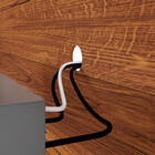 Rack Com Rodízios E Adega Porto Rústico Terrara/off White - D