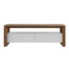 Rack Craft Branco E Marrom 140 Cm