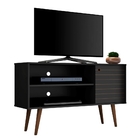 Rack Delmiro Preto Fosco