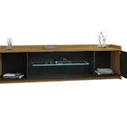 Rack Doha 2.0 Preto Fosco/cinamomo – Bechara Móveis